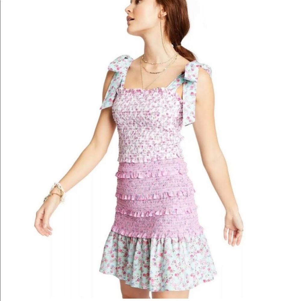 Loveshackfancy smocked mini dress